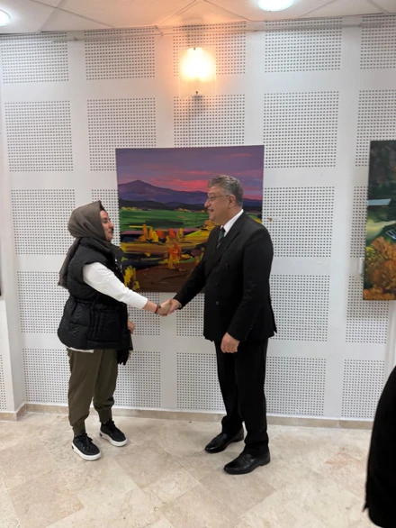 6. Ahmet Yakupoğlu Resim Yarışması’ndan Bölümümüze Ödül